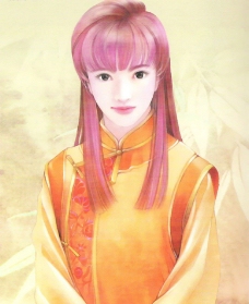 手绘古装美女图片图片