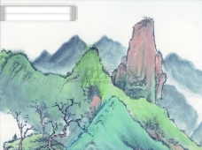 中华山水中华艺术绘画古画山水画壮丽河山中国古代绘画