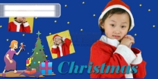 儿童圣诞儿童模板儿童摄影模板儿童照片模板儿童相册模板圣诞快乐宝贝超级可爱psd分层素材源文件