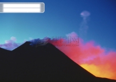 火焰火山火山爆发火山喷发火山图片火山的图片熔岩蓝天白云热气温泉旅游澳洲摄影旅游摄影国内旅游摄影图库