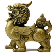 铜雕 麒麟 狮子图片