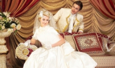 皇室婚纱图片