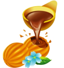 巧克力奶糖图片