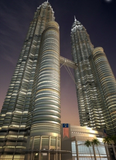 马来西亚吉隆坡双子星座大厦图片