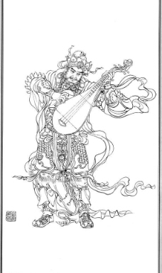 中国神话人物011广目天王图片