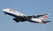 波音747飞机图片