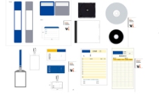 事务用品VI模板VI模板文件全集办公事务用品类图片
